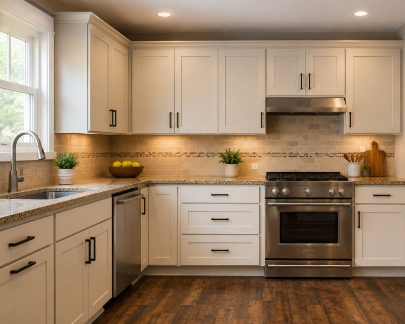 Cabinets Refacing project example